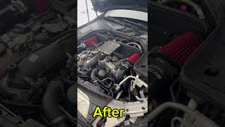 Installing CTS Cold Air Intake on My AMG C43 #mercedes #exhaust #shorts