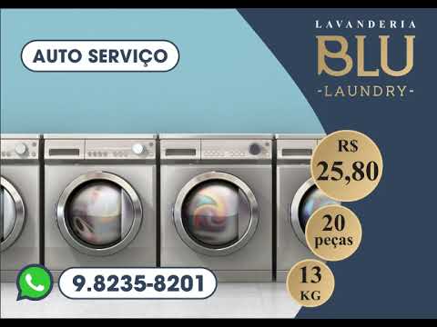 Animação para painel de LED - Lavanderia BLU