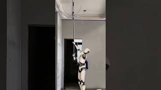 Robot Painting Walls Like a Pro? 🧑‍🎨 Construction 2.0 Has Arrived! #shortsfeed