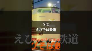 #鉄道 #ロブロックス鉄道 個人的に好きなロブロックス鉄道ランキング
