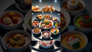 Photorealistic Foods | AI Generated Video #Food Aesthetics #ai #foodie #shorts