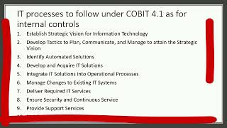 Pervasive controls   on general information technology