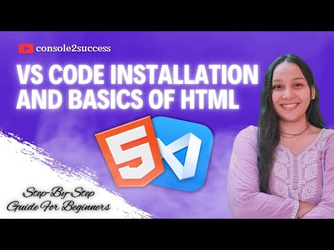 Installation  of VS and basic  of HTML #console2success #webdevelopment #html #education