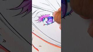 i DRAW anime / SKETCH【イラストメイキング】#メイキング #アナログ #shorts