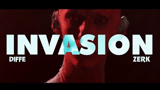 ZERK x DIFFE - INVASION [ Official Lyrics Video ]