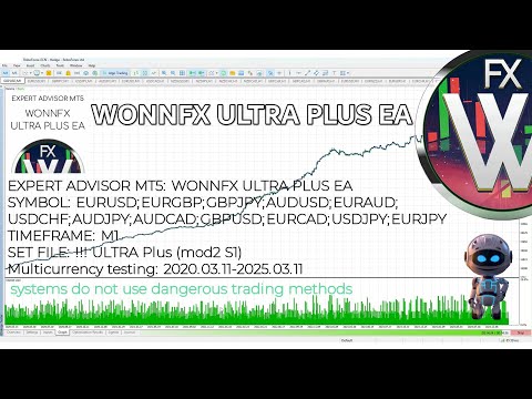 WONNFX ULTRA PLUS EA | EXPERT ADVISOR MT5 | Multicurrency testing