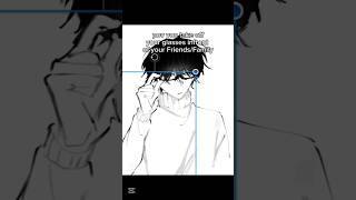 Guess when i got lazy? #art #fyp #shorts #funny #relatable #animeart