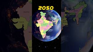 How Will India Look in 2050 #india #growth #2050 #gdp #population #history #shorts
