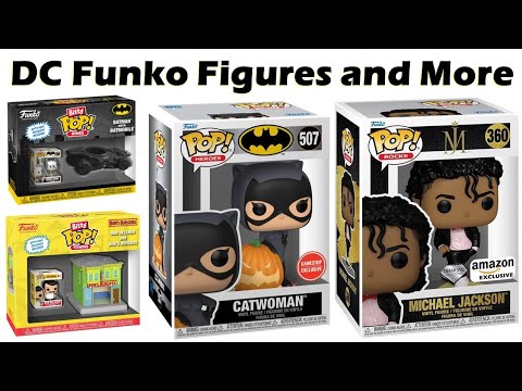 DC Funko Figures and More