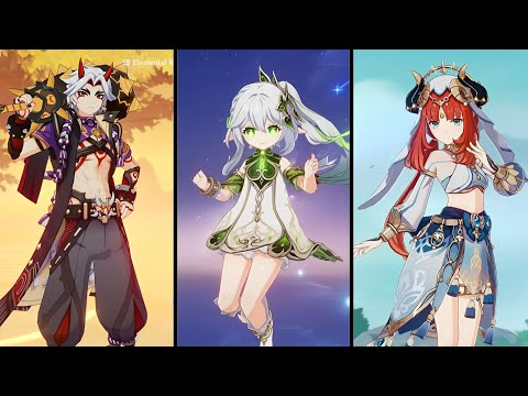 All Character Selection Animations in Genshin Impact 4.0