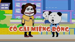 Cô Gái Miệng Rộng | Gấu Kinh Dị | Gấu Hai Thòn