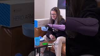 Bionic Hand replace Amputee Hand - 15 Year Old get her hand back #short #wholesome