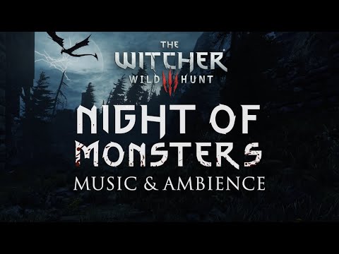 The Witcher Music & Ambience | Night of Monsters 4K