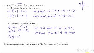 AP Precalculus – 4.2 Parametric Functions Modeling Planar Motion