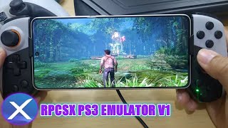RPCSX V1 PS3 Emulator On Android - Uncharted Drake's Fortune