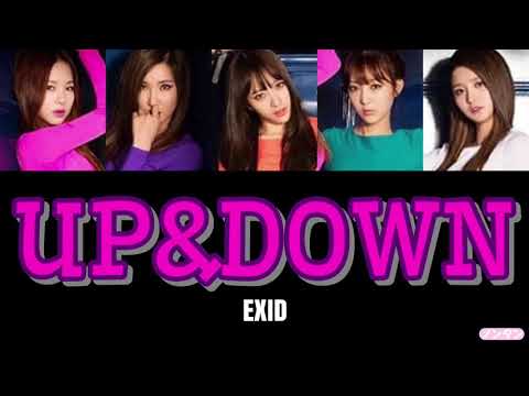 【 カナルビ / 日本語字幕 / 歌詞 】UP&DOWN (위아래) - EXID (이엑스아이디)