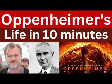 Christopher Nolan Oppenheimer movie | Who is Oppenheimer? | What Oppenheimer did to Science? Facts!