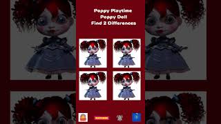 Poppy Playtime / Poppy Doll /Find 2 Differences