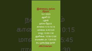 July 16-2025 புதன் #இன்றையநல்லநேரம் #music #song #entertainment #astrology #நல்லநேரம்