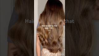 This hair Growth Tip Costs ✨$0✨ & you can start TODAY!! 😱🙌🏼 #hair #hairgrowth #haircare #shorts