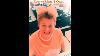 Bread’s Classic “Everything I Own” – Dolly Rappaport #shorts #dollyrappaport  #yachtrock #70smusic
