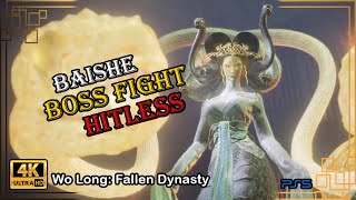 Wo Long: Fallen Dynasty Boss Fight - Baishe (Hitless/No Damage)