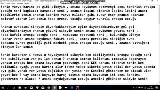 Sönmez Reyiz Dünyanın En Uzun Küfürü Sözleriyle