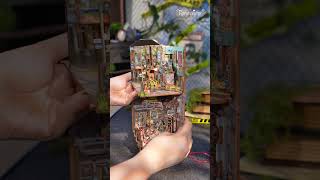 TONECHEER 3D Wooden Puzzle DIY Book Nook Kit (Haven Zero)