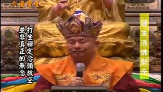真佛經說「以無念為正覺佛寶」，那真正的「無念」是甚麼？(影片1分41秒)