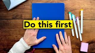 How to Set up Your New Planner (Step-by-step Guide)