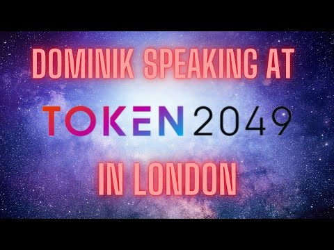 Dominik Speaking At Token 2049 in London