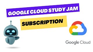 Google Cloud Study Jam Monthly Subscription #studyjam #googlecloud #subscription