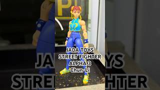 FIRST LOOK AT JADA TOYS STREET FIGHTER ALPHA 3 CHUNLI #streetfighter