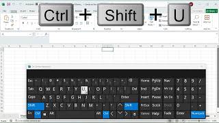 Shortcut to expand formula bar in excel