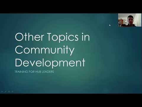 Community Development 6 - Other Topics