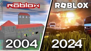 Evolution of Roblox (2004-2025)