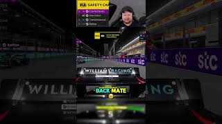 I Uninstalled the F1 Game after this...