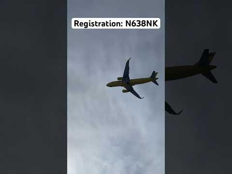 Spirit Airlines Airbus A320-232 take off at LaGuardia Airport #spiritairlines #airbus  #aviation