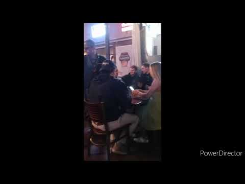 I ran into Ryan Berg from The Voice from Season 19 on Saint Patrick's Day.