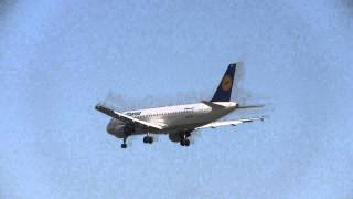 Lufthansa D-AIQR landing at Ferihegy