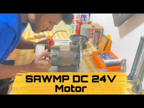 How To make the 24v DC Solar Motor #solar  #trending #motor #solar #dc #dcmotor