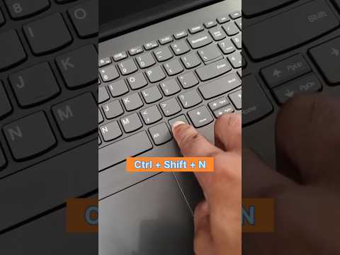 How to Create a New Folder in Laptop | Easy Laptop Folder Trick #ytshorts #shorts