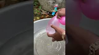 Filling water balloon #short #ep39