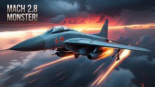 MiG-31BM – Russia’s Hypersonic Interceptor at Mach 2.83! 🚀🔥 Full Breakdown 2025