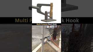 Multi Purpose Dock Hook - Mooring Hook 🪝 #cad #3ddesign #engineering #mechanical #sea #hook #boat