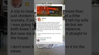 Hooters delivery kills dining-out experience