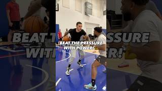 Beat the pressure with power!💪 Lonzo Ball ⭐️ #juswin #jushoop