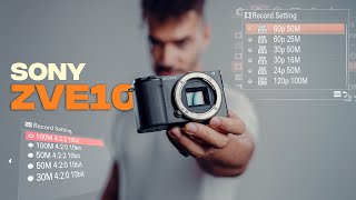 How to GET the MOST QUALITY from your SONY ZVE10