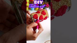 DIY texture art😍#shorts #diy #textureart #trendingshorts #explorepage #newshorts #ytshorts #featured