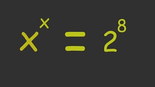 Solve for x.
